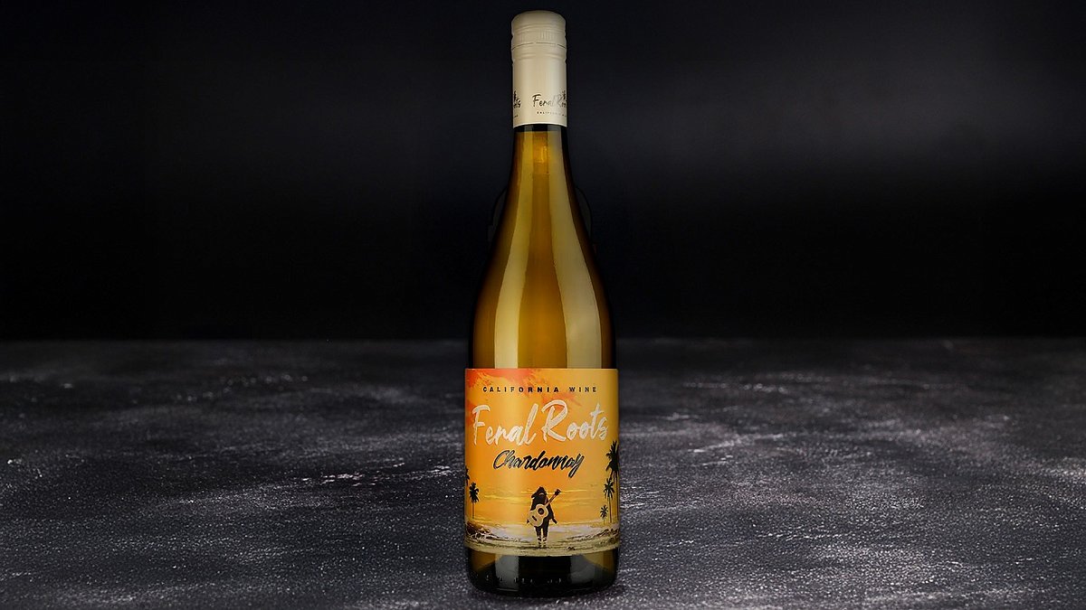 Вино біле сухе Chardonnay Feral Roots 0,75 л - М'ясторія