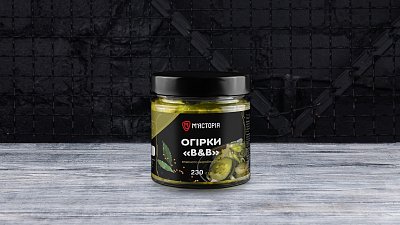 Огурцы «В&B» Мястория 230 г