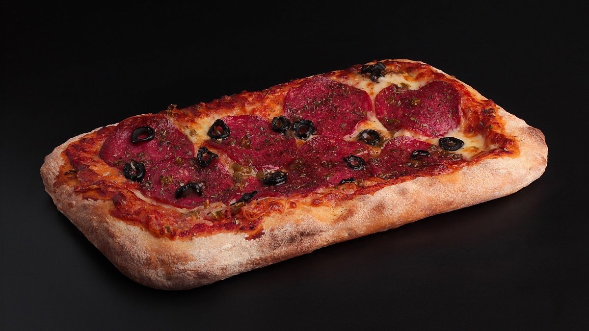 Пинца пепперони и халапеньо (440 г) / пицца / pizza - Мястория