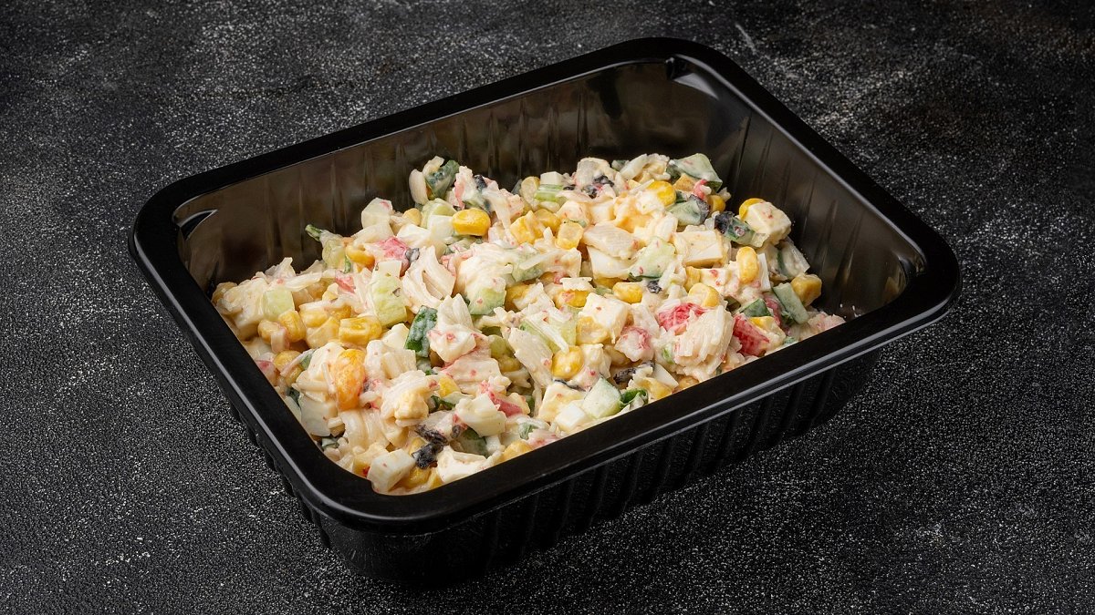 Крабовый салат - Мястория