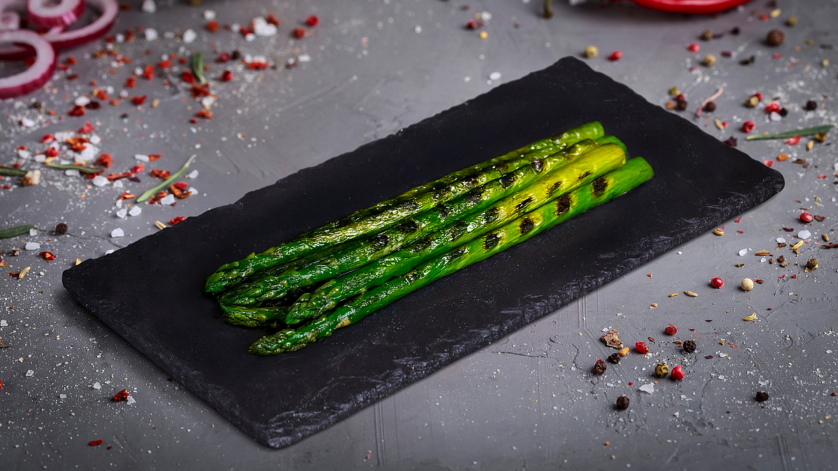 Cпаржа на гриле - Мястория