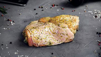 Стегно куряче в базиліковому маринаді - М'ясторія