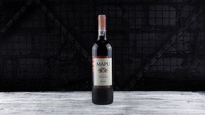 Вино сухое красное Mapu Merlot 0,75 л - Мястория