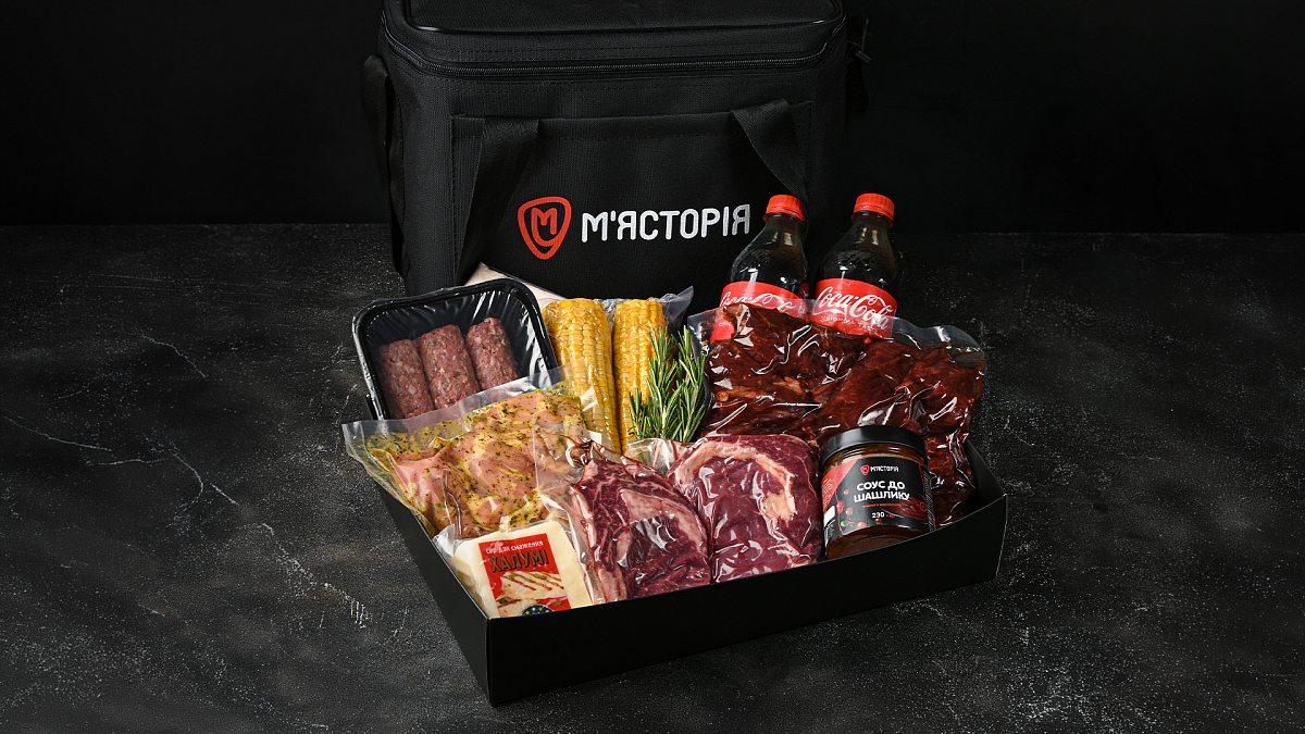 BBQ набор «Beef PRIME» с термосумкой - Мястория