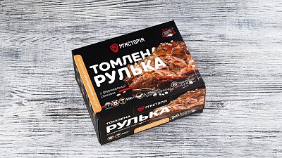 Томлёная рулька из фермерской свинины в медово-горчичном соусе - Мястория