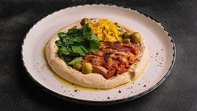Хумус з куркою (310 г) - М'ясторія