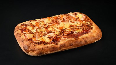 Пінца з куркою та ананасами (500 г) / піца / pizza - М'ясторія