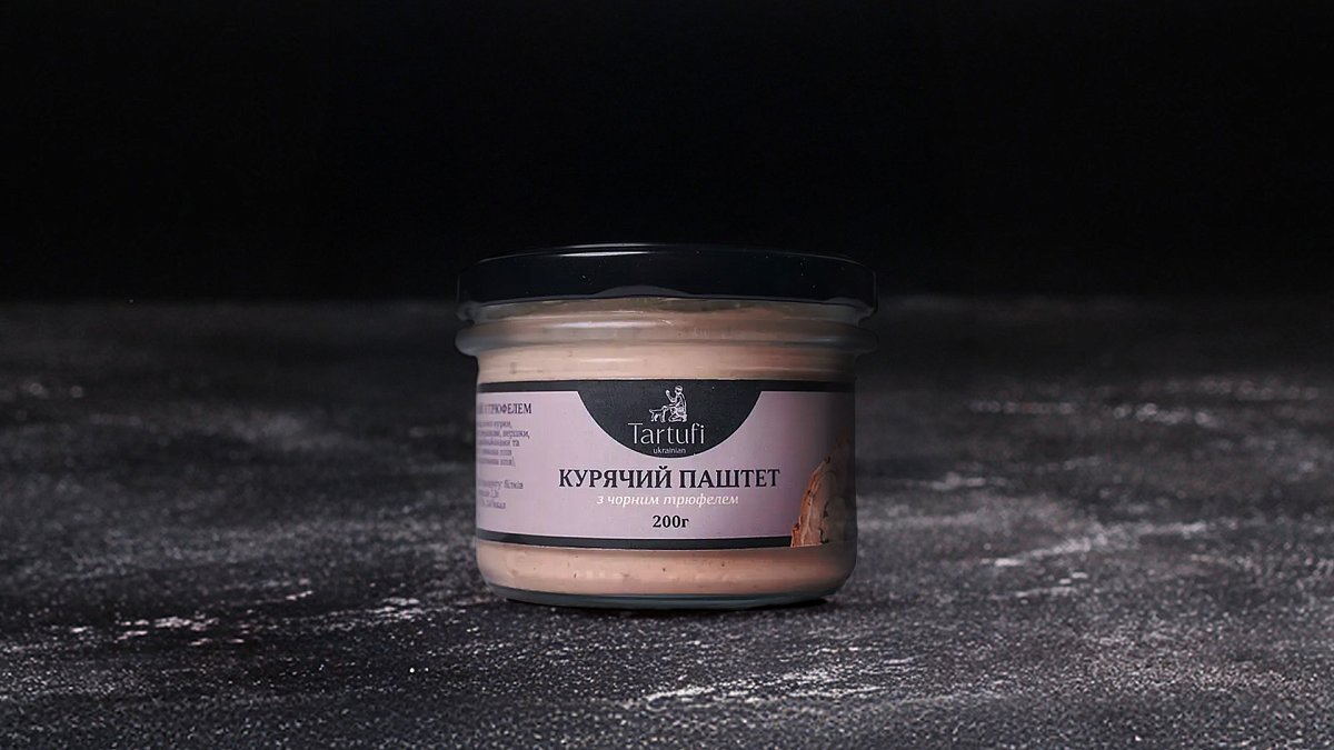 Паштет курячий з трюфелем TARTUFI 200 г - М'ясторія