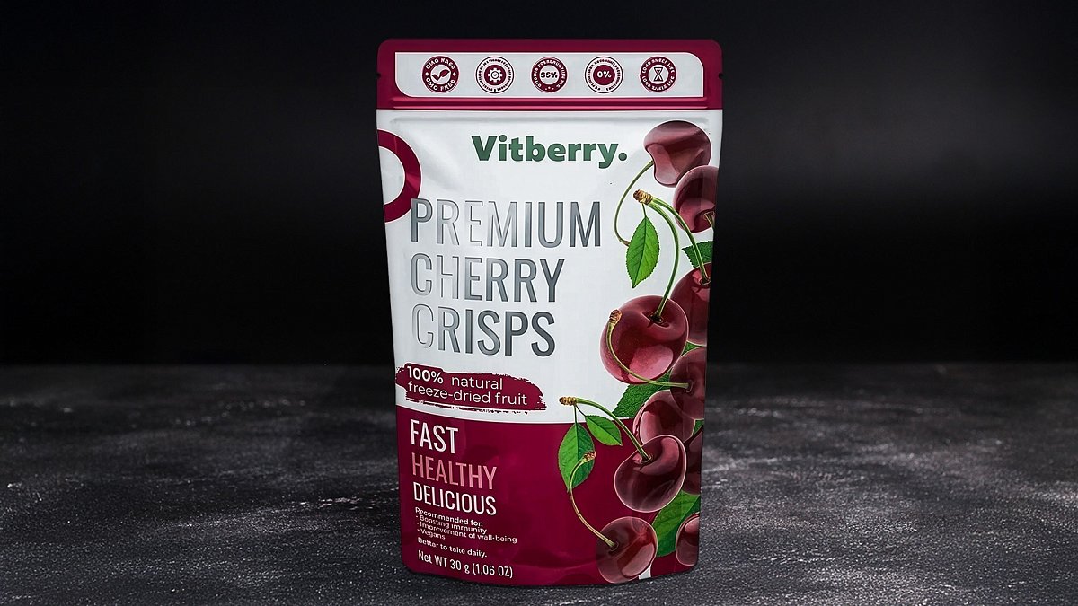 Сублимированная черешня Vitberry 30 г - Мястория