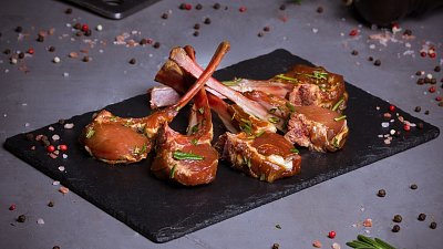 Каре ягнёнка Курдюк в пряном маринаде - Мястория