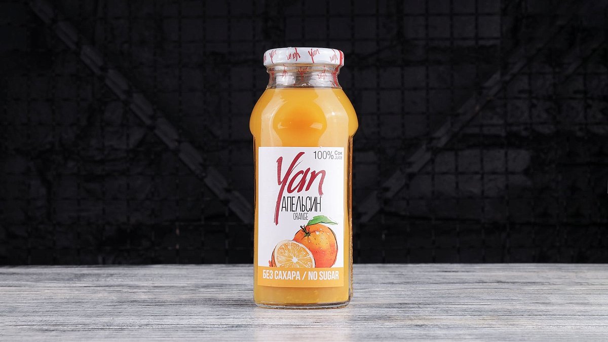 Сок апельсин YAN 0,25 л - Мястория