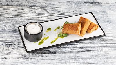 Блины с говядиной - Мястория