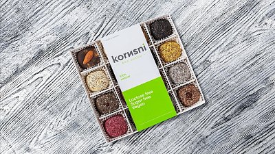 Конфеты ассорти ТМ Корисні 16 шт 350 г - Мястория
