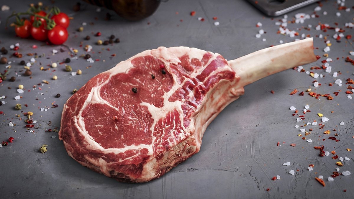 Стейк Томагавк Абердин Dry-aged beef - Мястория