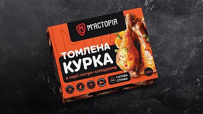Охолоджена томлена курка в соусі гостро-солодкому (330 г) - М'ясторія