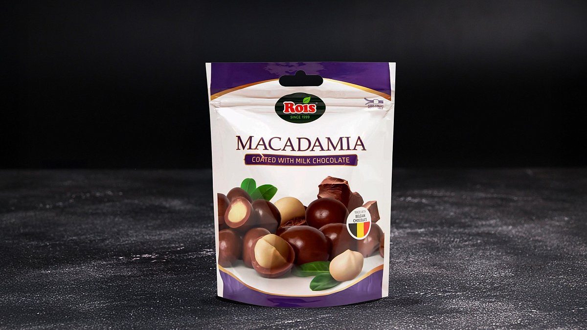 Макадамия в молочном шоколаде Rois 90 г - Мястория