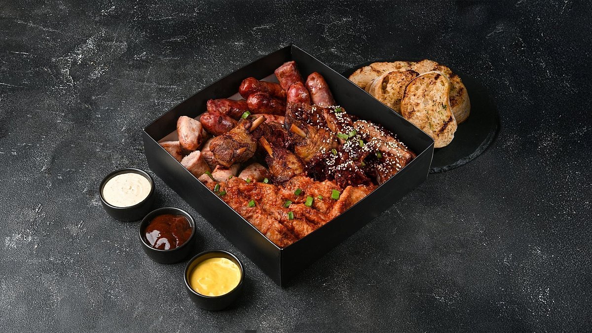 Гриль-бокс м`ясний «Баварський» (3-5 осіб) - М'ясторія