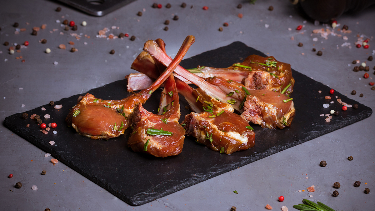 Каре ягнёнка Курдюк в пряном маринаде - Мястория