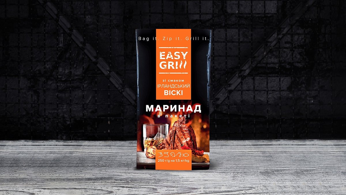 Маринад «Ирландский виски» Easy grill 170 г - Мястория