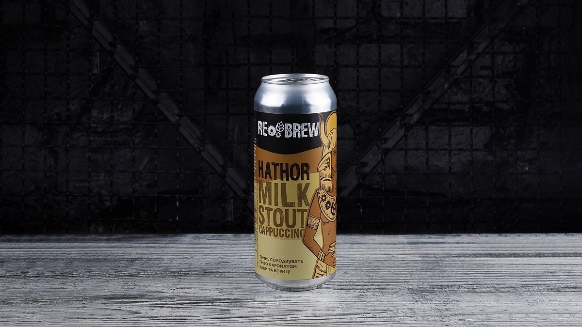 Пиво Rebrew Hathor Milk Stout 500 мл - Мястория