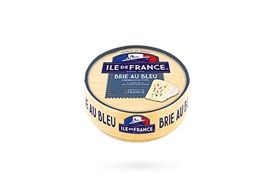 Сыр Бри Ile de France с голубой плесенью (125 г) - Мястория