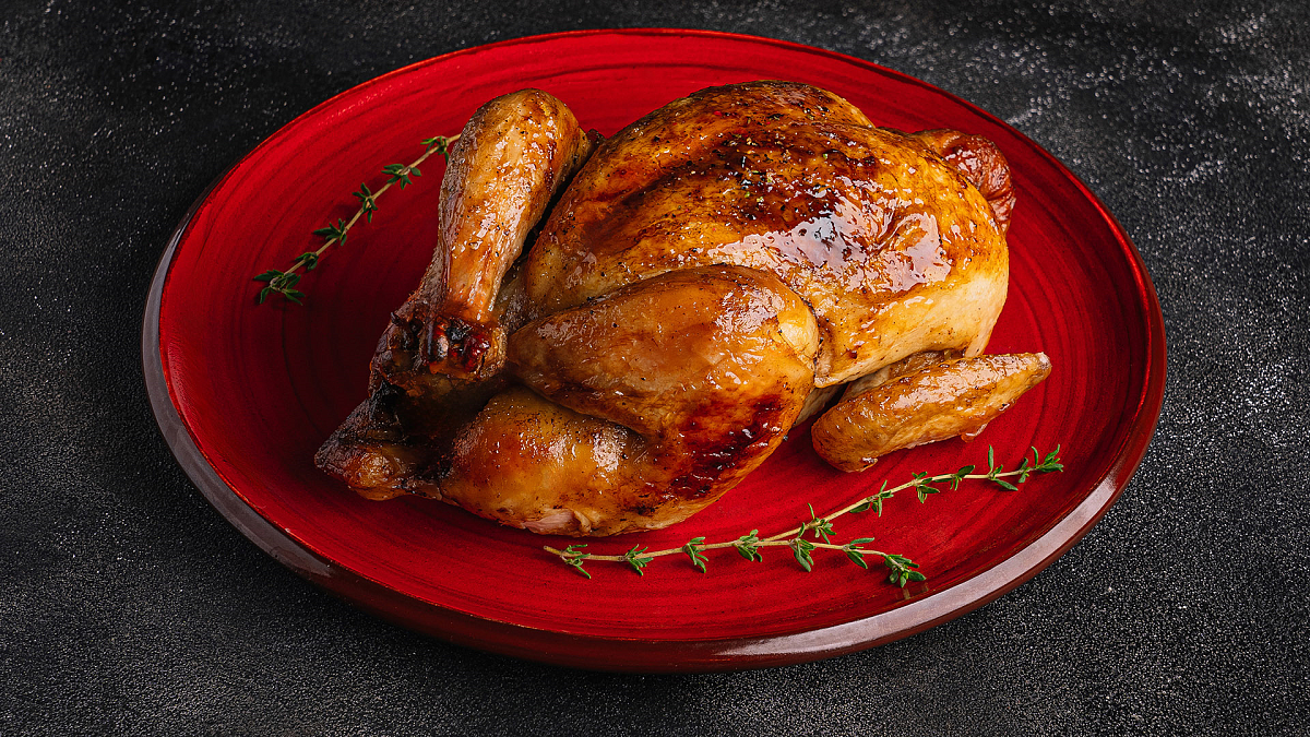 Курица запеченная  - Мястория