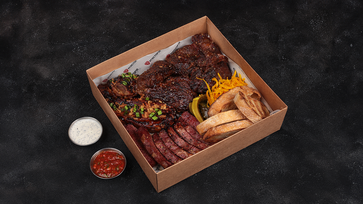 Бокс «Томленое мясо» (1800 г) - Мястория