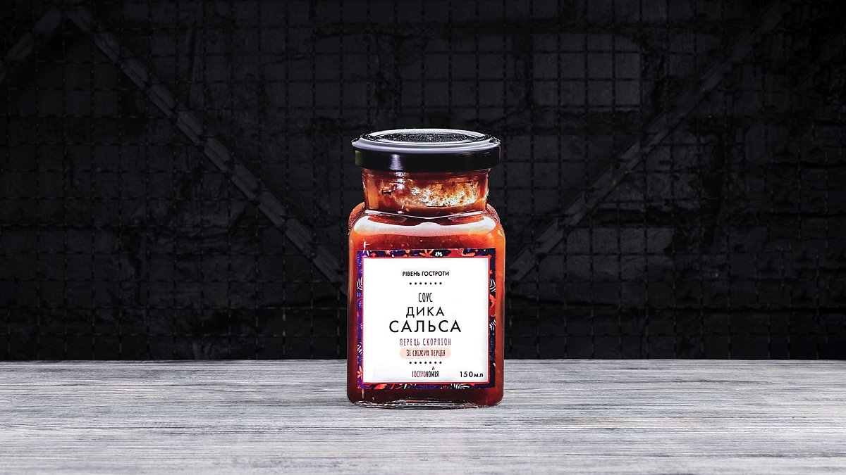 Соус Дикая Сальса ТМ Гострономия 100 мл - Мястория