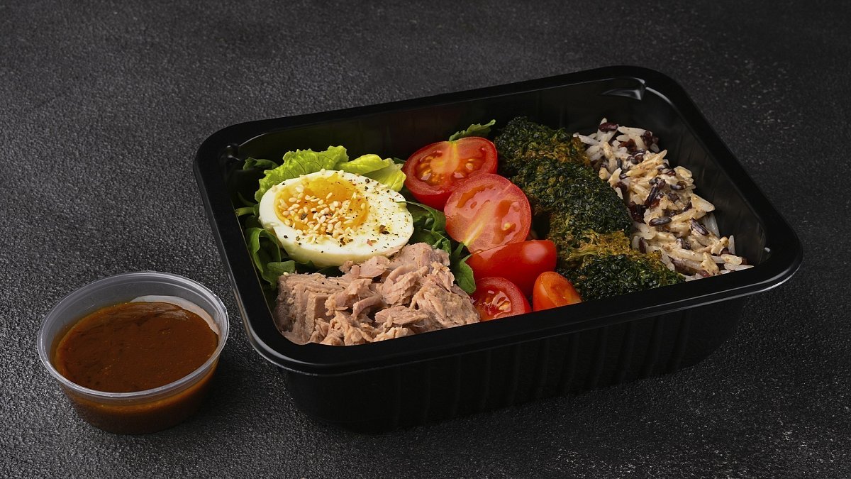 Боул с тунцом и рисом - Мястория