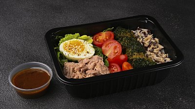 Боул с тунцом и рисом - Мястория