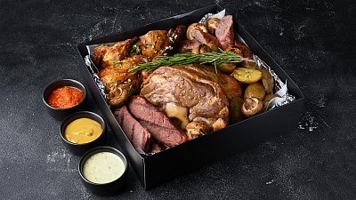 Сет-бокс мясной Праздничный - Мястория