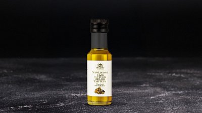 Оливковое масло со вкусом белого трюфеля TARTUFI 100 г - Мястория