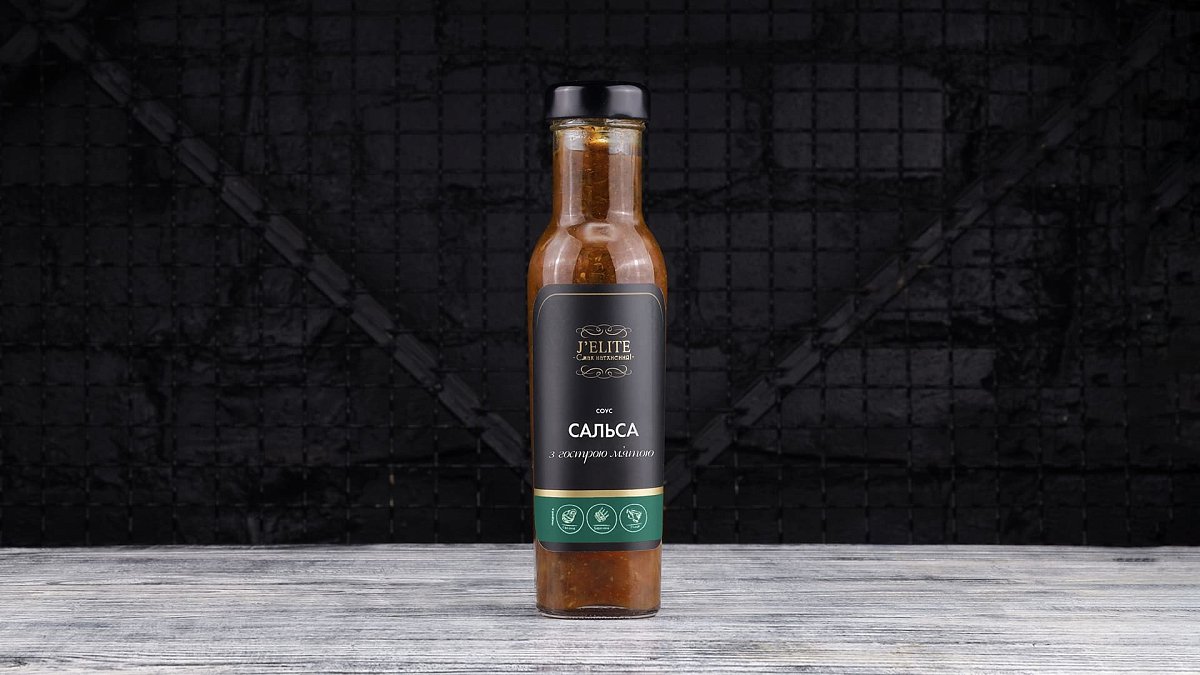 Соус Сальса з гострою м`ятою J`Elite - М'ясторія