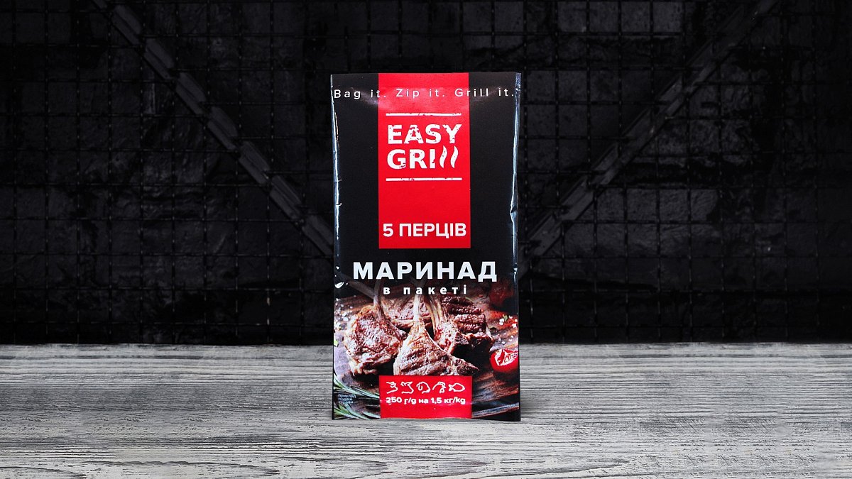 Маринад «Пять перцев» Easy Grill 170 г - Мястория